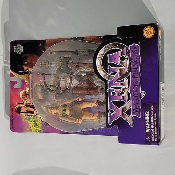 Toy Biz, Xena Warrior Huntress, Gabrielle Orphan of War, & Harem Xena w/ Pillar - Picture 9 of 17